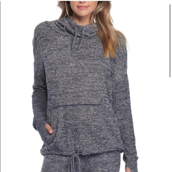 Barefoot Dreams Tops - Barefoot Dreams Cozychic Lite Cowl Neck Sweater
